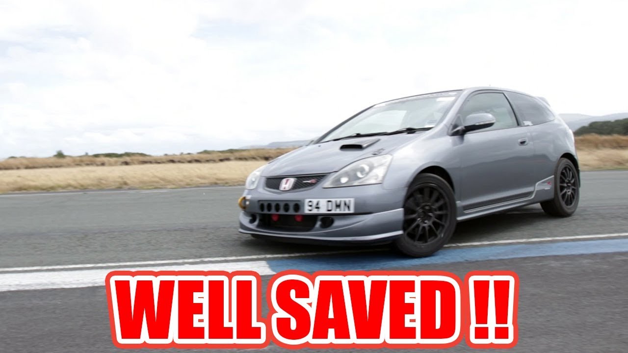 *CLOSE CALL* JULY TRACK DAY / DAVE SUTCLIFFE'S HONDA CIVIC EP3