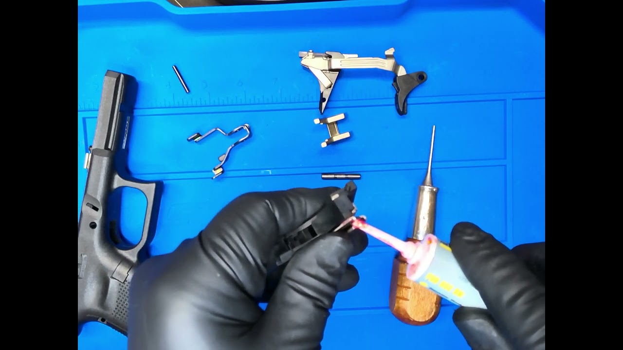 Installing the Glock Performance Trigger in a Gen 5 model.
