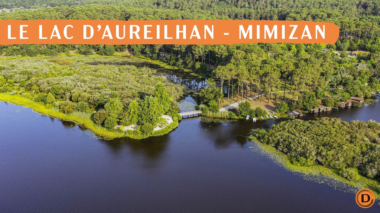Le Lac d'Aureilhan - Mimizan - Drone - Documentaire Aérien 4k - Aerial Footage 4k