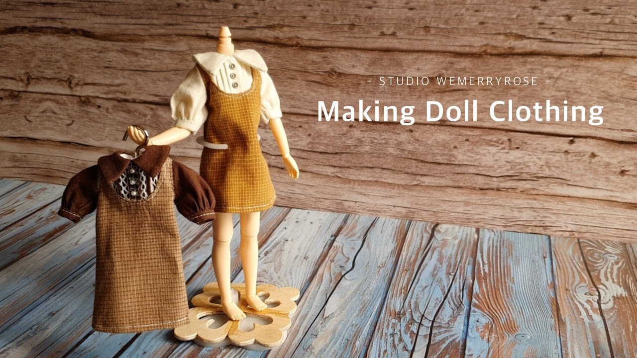 [인형옷 만들기] The Making of Blythe Doll Clothes - 미니 원피스
