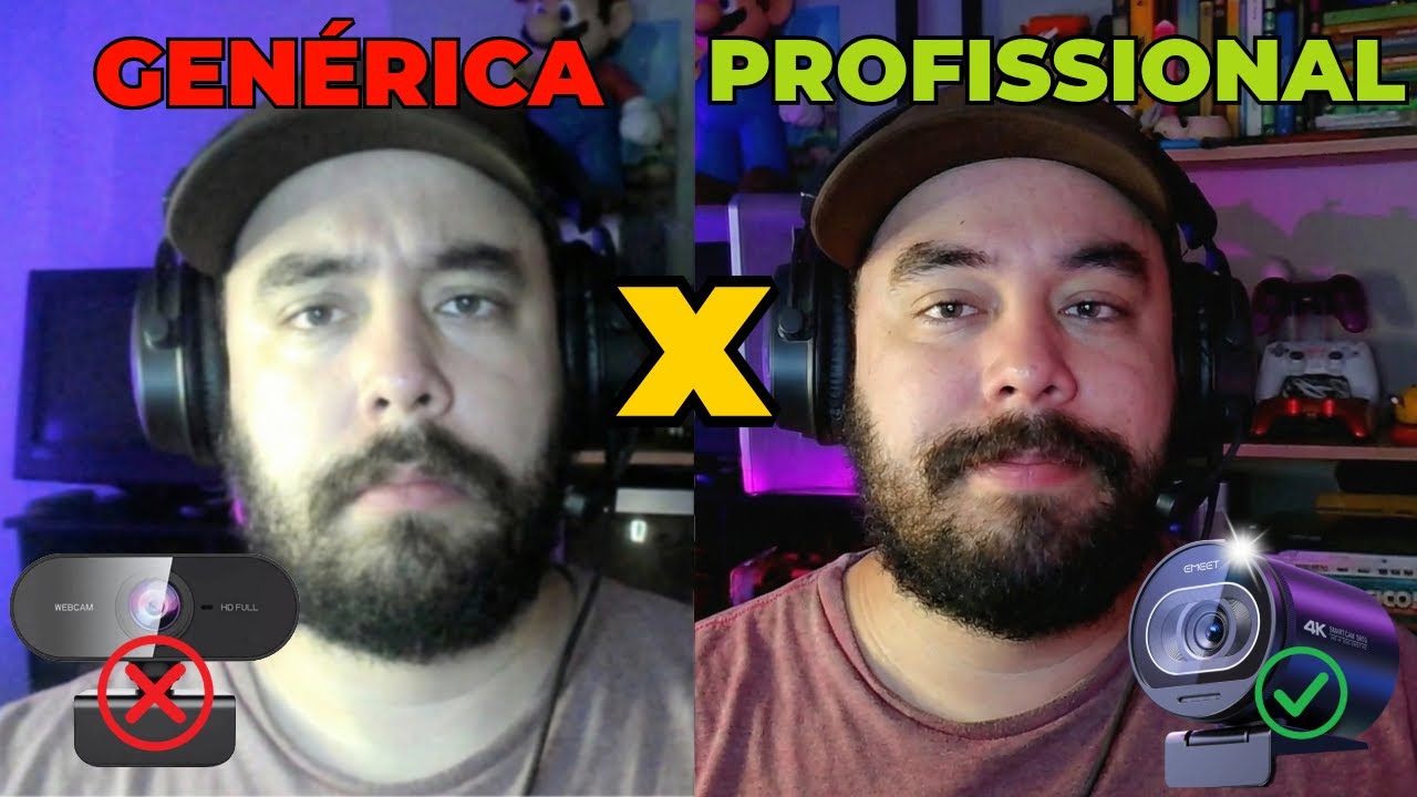 Achei a Webcam PERFEITA! E vou te ENSINAR A USAR! (EMEET S600)