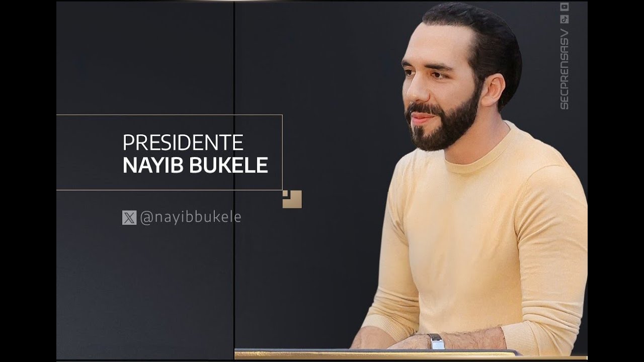 (En Vivo)⚫🚨 CADENA NACIONAL DEL PRESIDENTE NAYIB BUKELE . HOY 02/11/2025 🚨