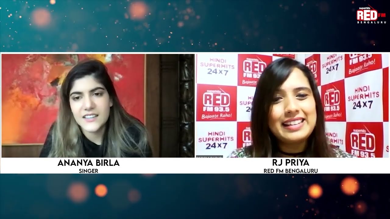 RJ Priya in conversation with singer Ananya Birla | Red FM Bengaluru
