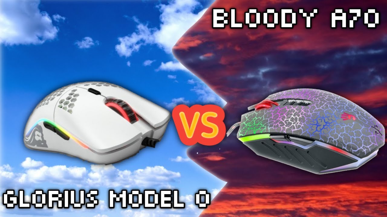 Glorious Model O VS Bloody A70!