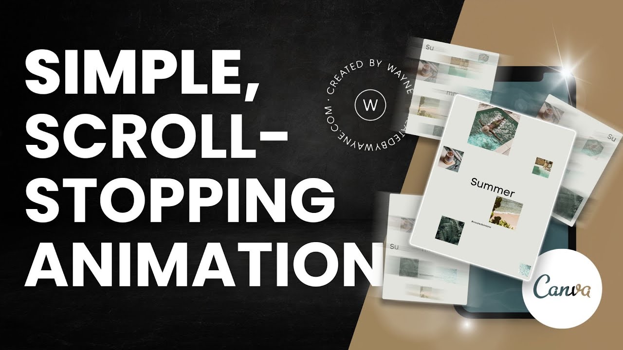 Simple Animation for Scroll-stopping Social Media Success
