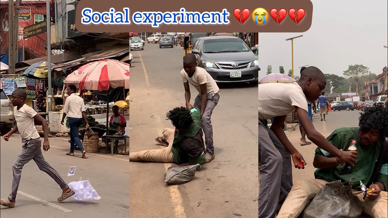 Social experiment that will make you so emotional 💔😭💔 #trends #mrbeast #humanity #socialexperiment 
