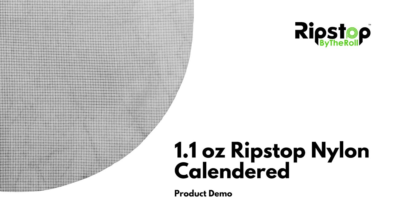 Fabric Demo - 1.1 oz Ripstop Nylon Calendered