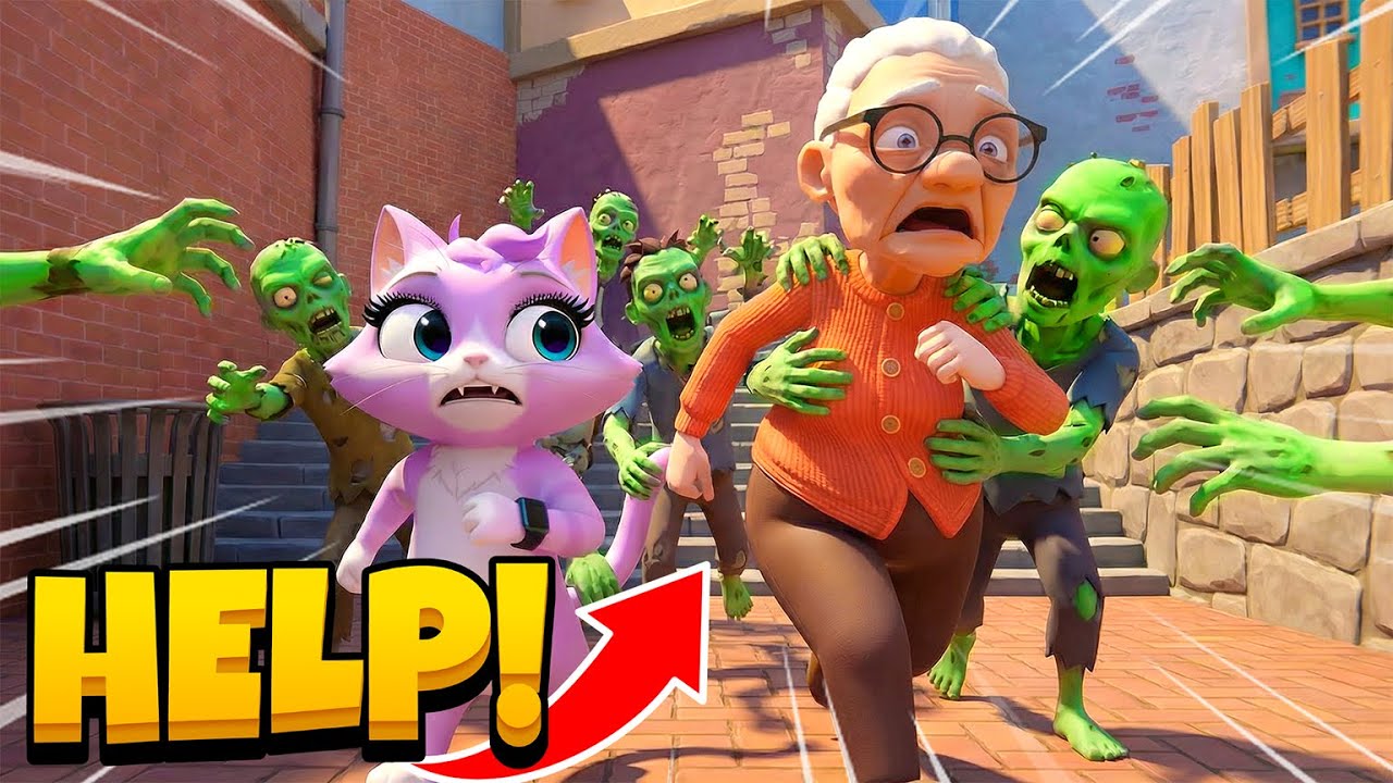Фильм про зомби... в фильме «Я — кот!»
