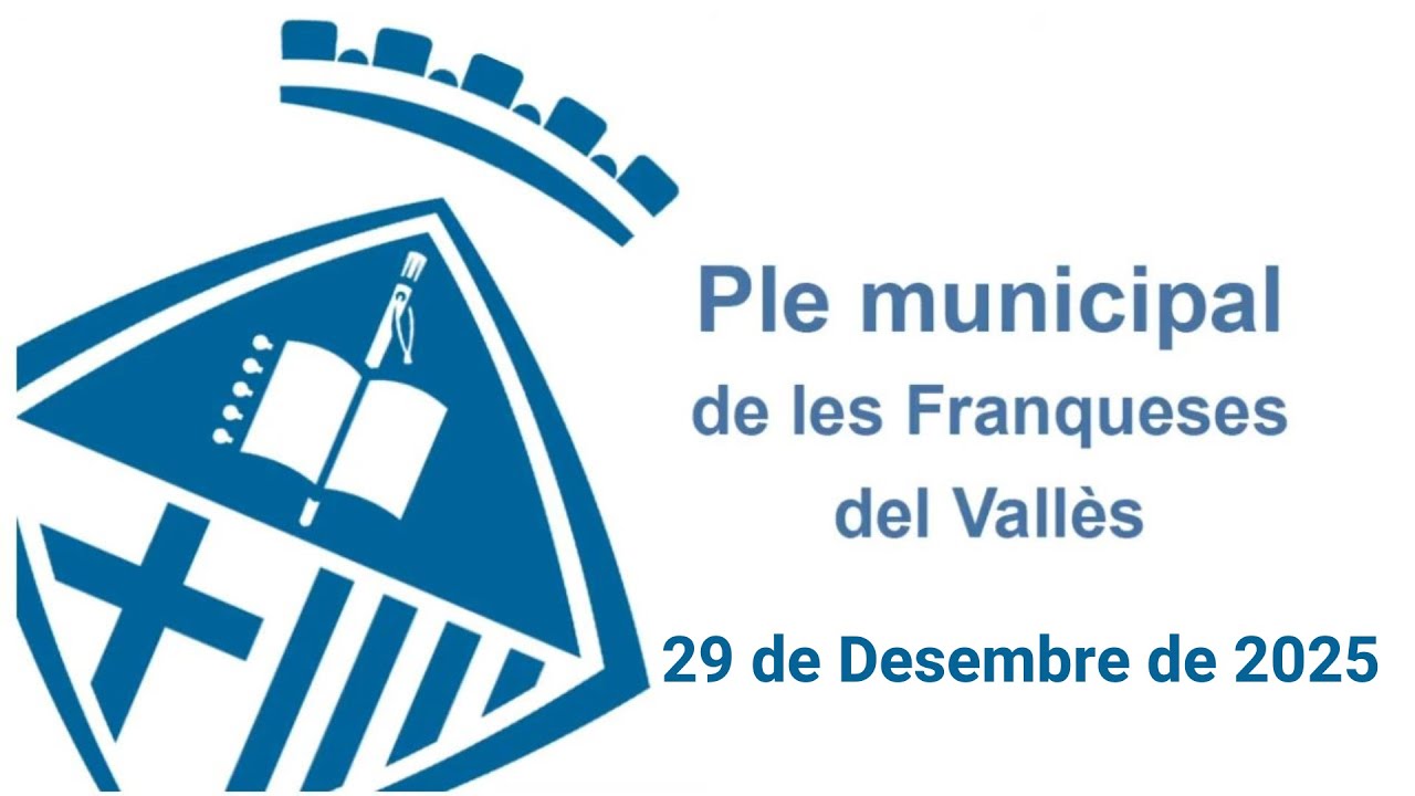 Ple municipal ordinari de desembre de 2025