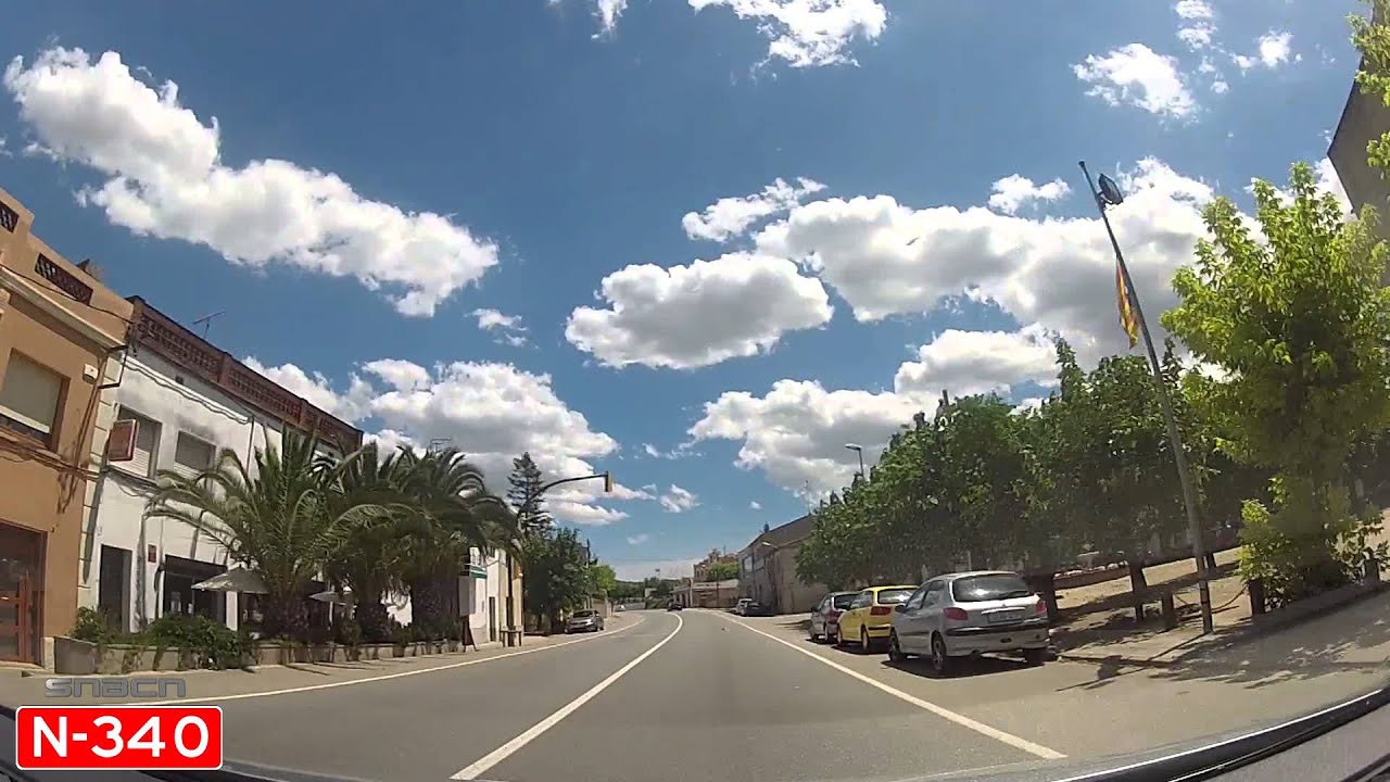 SH&R. N-340 North. End of road in Barcelona