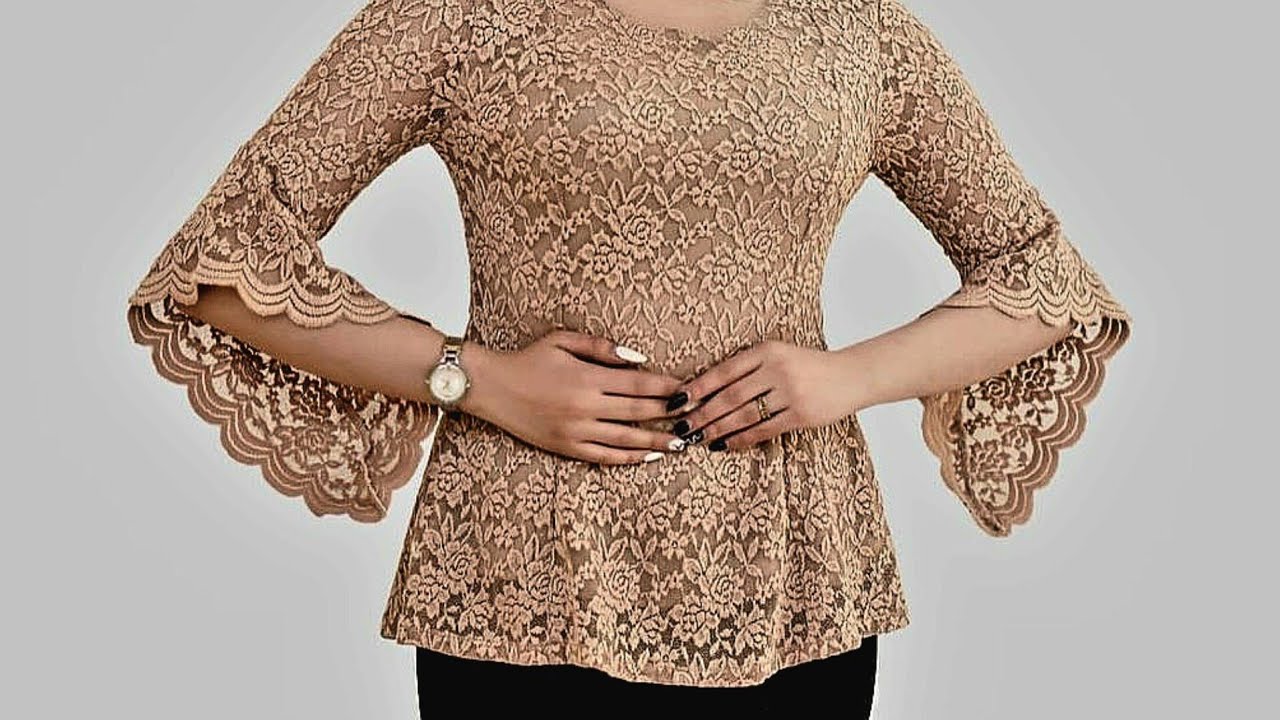sewing, The most modern sleeve design with stitching. special and exclusively for beginners.