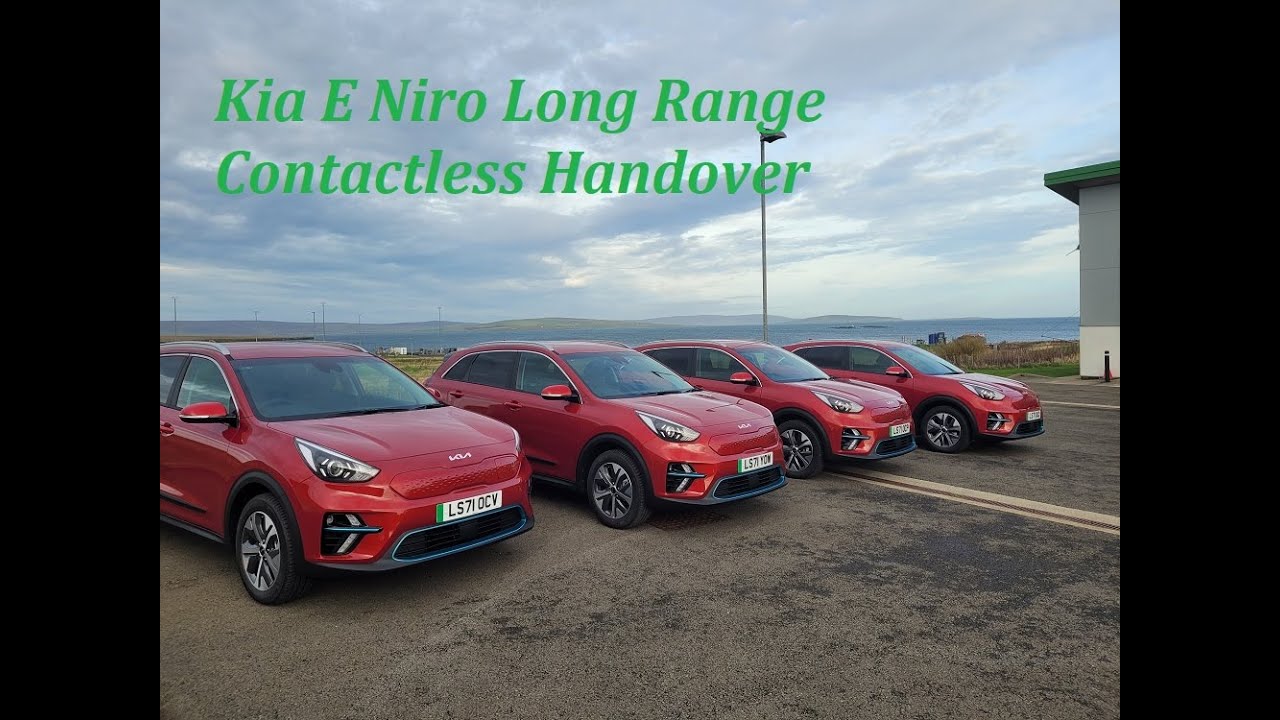 New Kia E Niro 2 Long Range contactless handover for ReFLEX Orkney - New Kia E Niro 2 Full Review