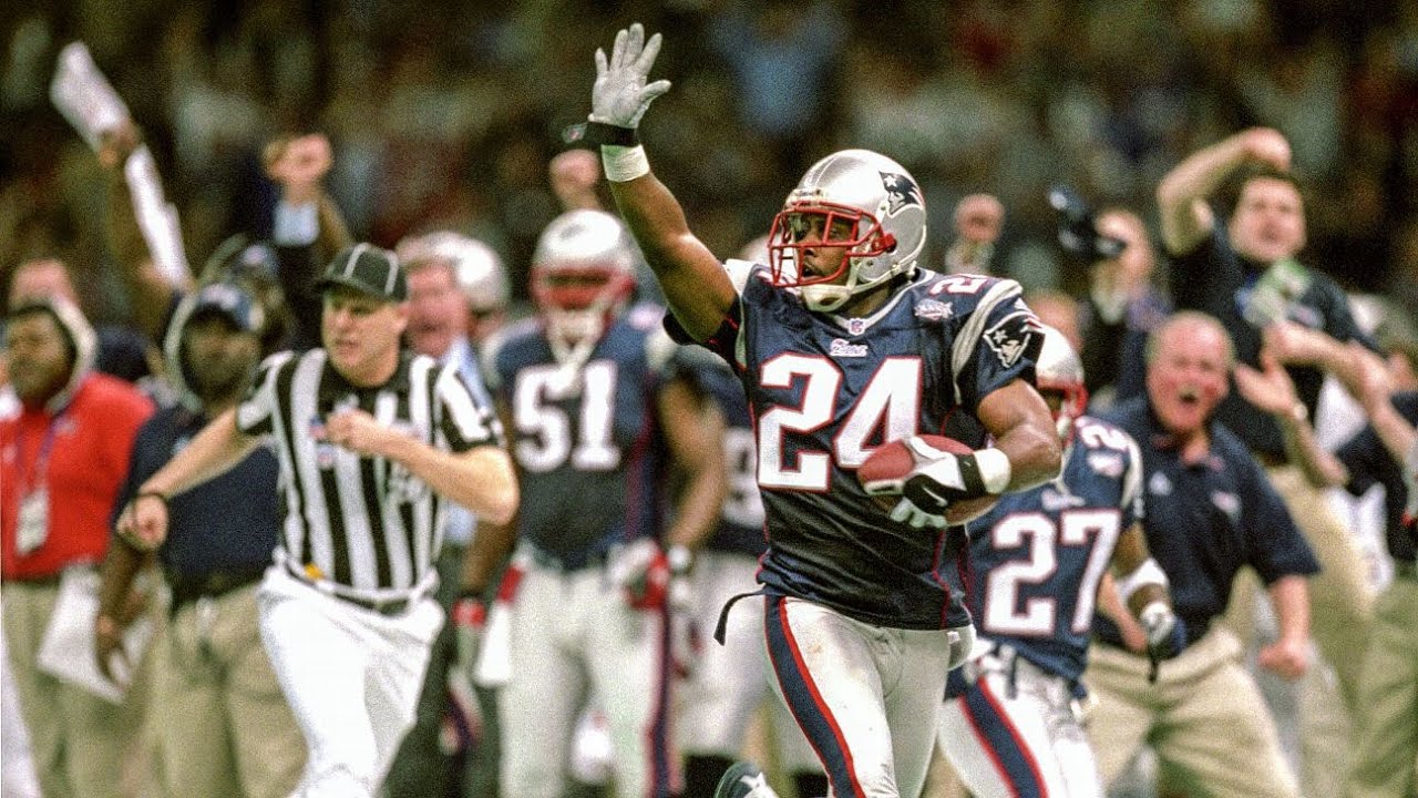 Ty Law 47 Yard Pick 6 In Super Bowl 36 (4K60fps)