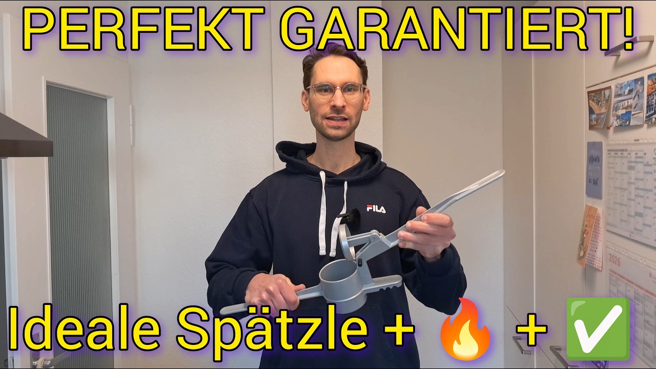 3-Minuten-Spätzle: Die ULTIMATIVE Anleitung für die Presse!