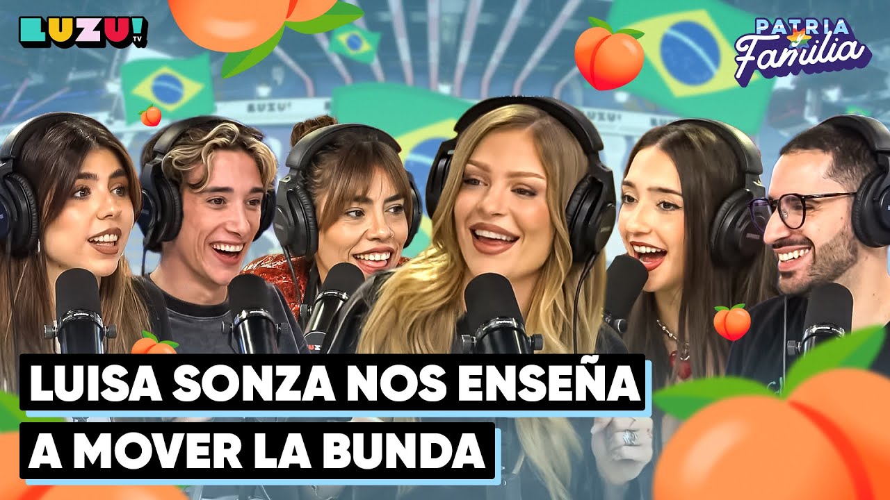 #PATRIAYFAMILIA l LUISA SONZA NOS MOSTRÓ LA BUNDA Y APROBÓ EL TEST DE ARGENTINIDAD