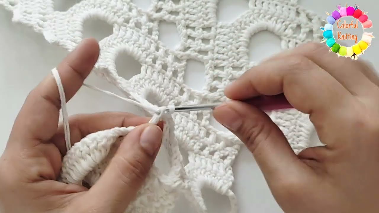 🎊Great Crochet pillow case 😍 with all its stages ✅