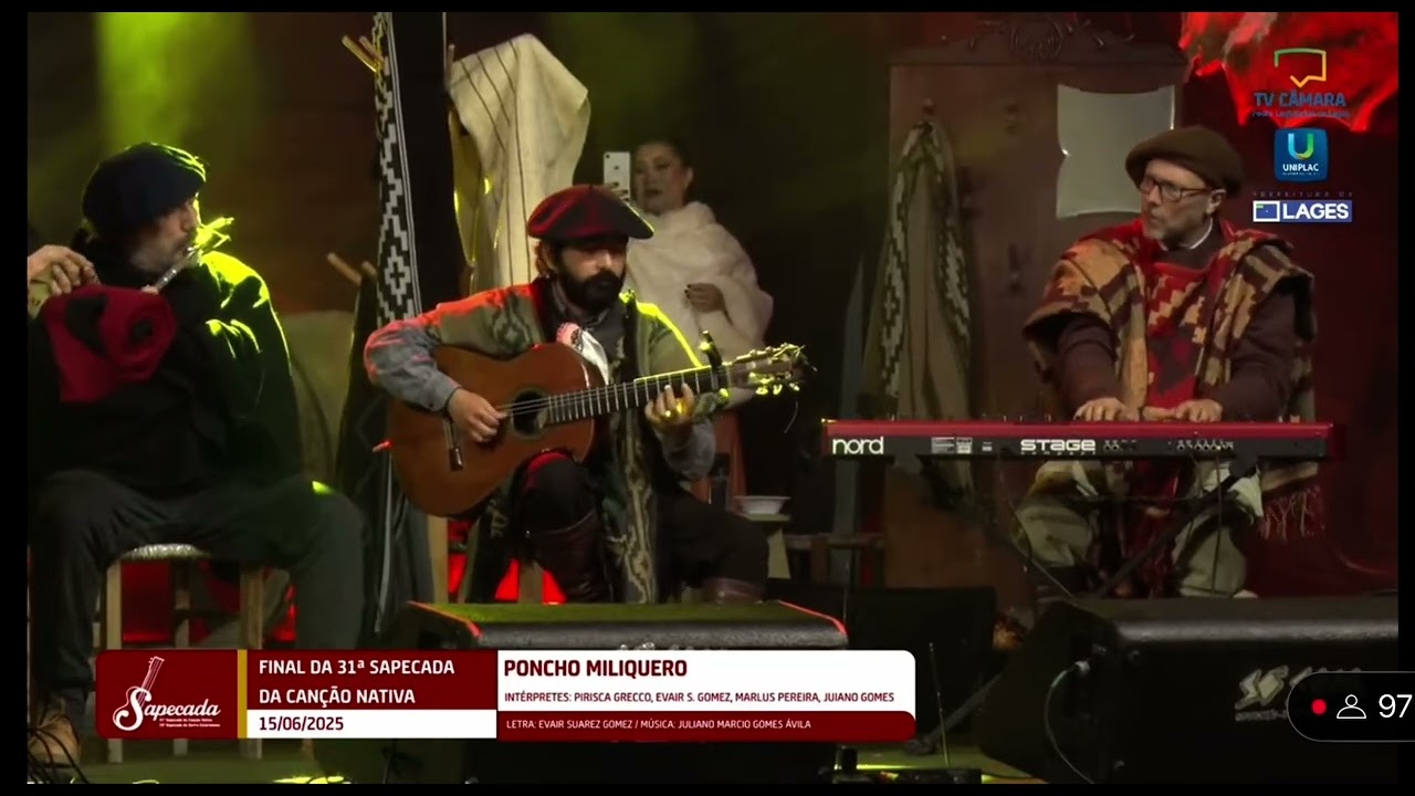 Poncho Miliquero - Pirisca Grecco