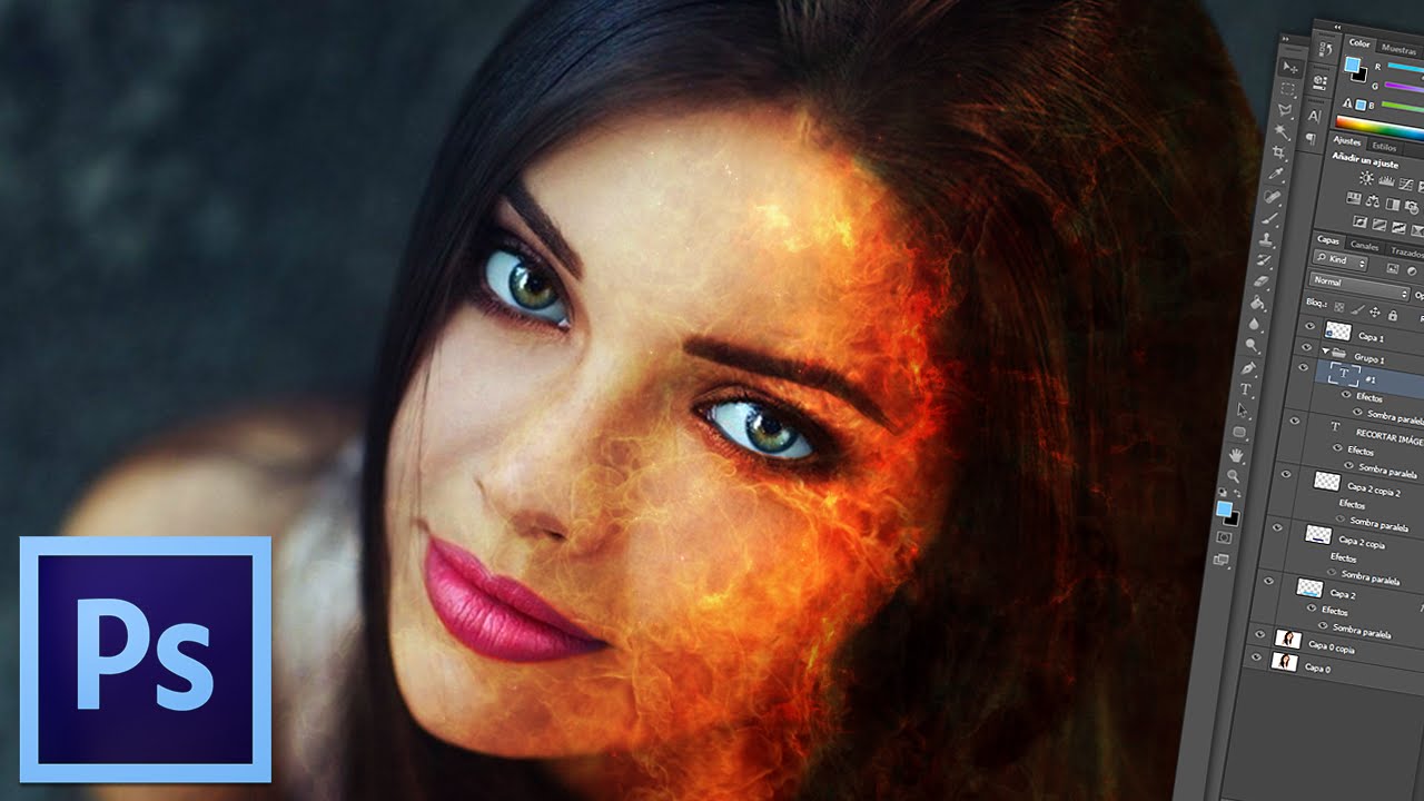 TUTORIAL B&Aacute;SICO PHOTOSHOP CS6 | Fusionar texturas con im&aacute;genes #6