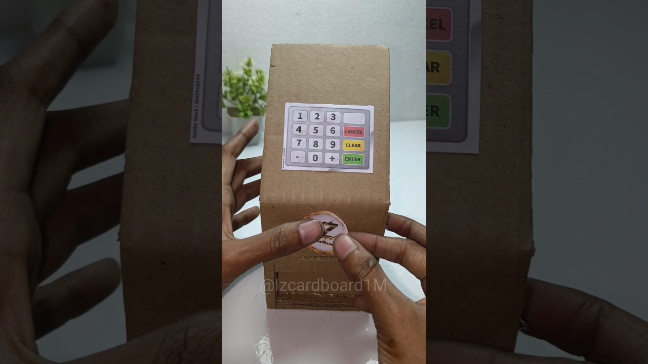 Mini ATM machine #shorts #atm  #machin