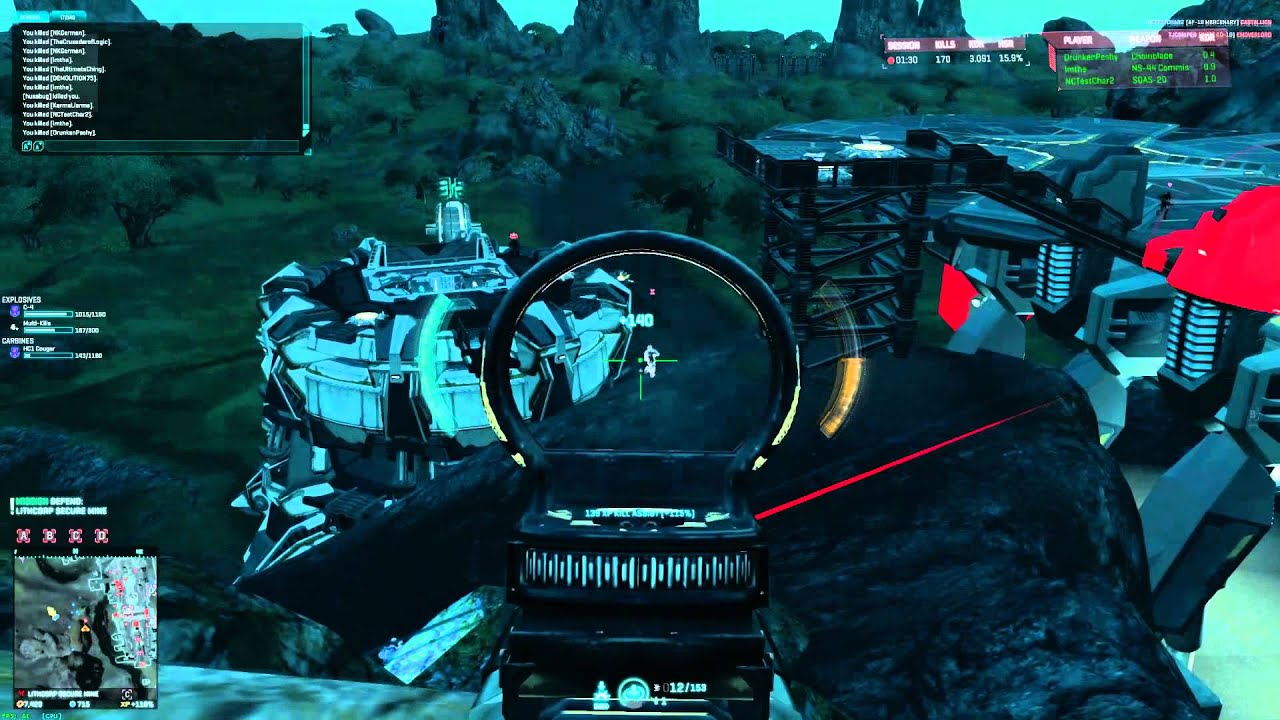 King of the hill SOAS 20 Infiltrator gameplay