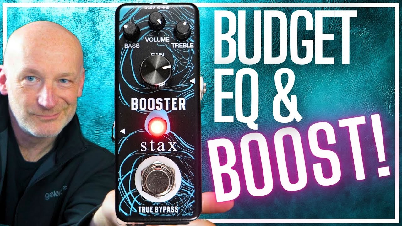 КАК ПОЛЬЗОВАТЬСЯ ПЕДАЛЬЮ BOOST. ЛУЧШИЙ БЮДЖЕТНЫЙ BOOST-ПЕДАЛЬ - STAX BOOSTER с эквалайзером