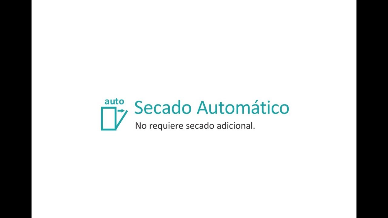 Secado autom&aacute;tico. Auto Dry