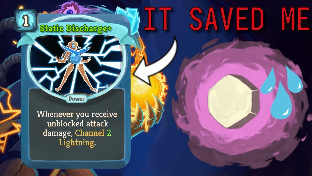 Static Discharge Saved My Life  | Ascension 20 Defect Run | Slay the Spire