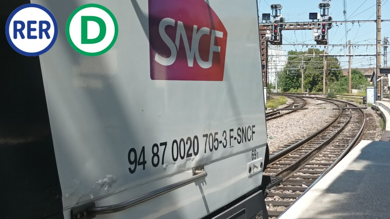 [RER D] Trajet entre Corbeil Essonnes et Grand Bourg en Z20500 IDF-Mobilités