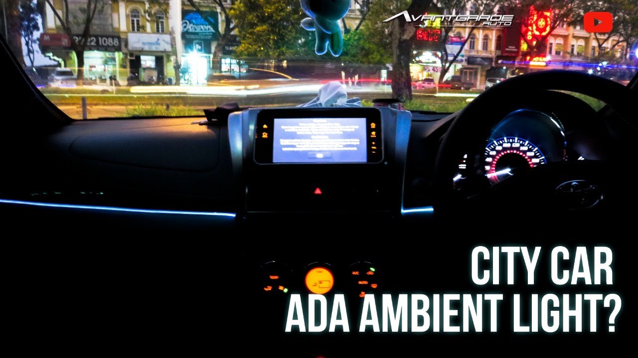 City Car dengan Ambient Light?! Emang ada? Simak Ambient Light diToyota Yaris!