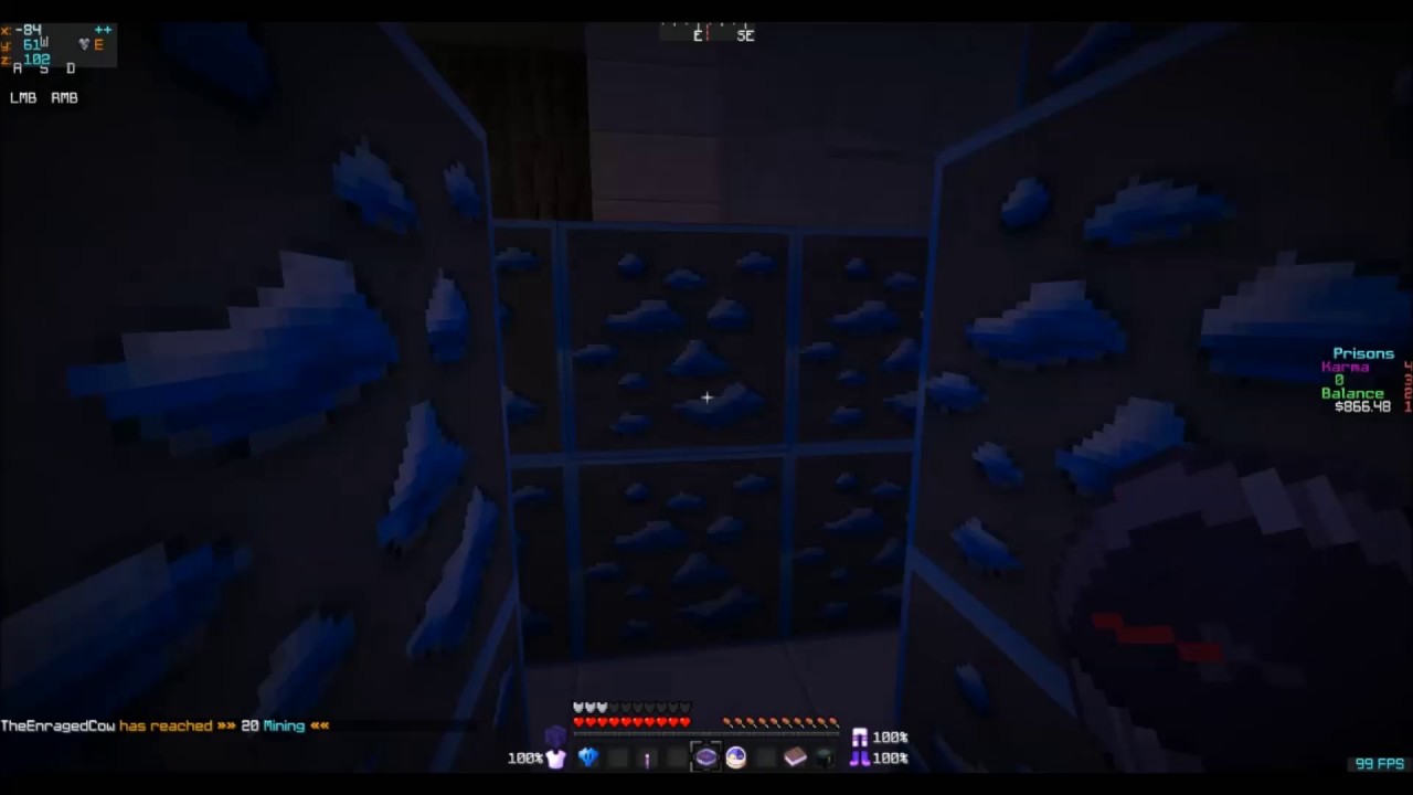 glitch on cosmicprisons and cosmicpvp