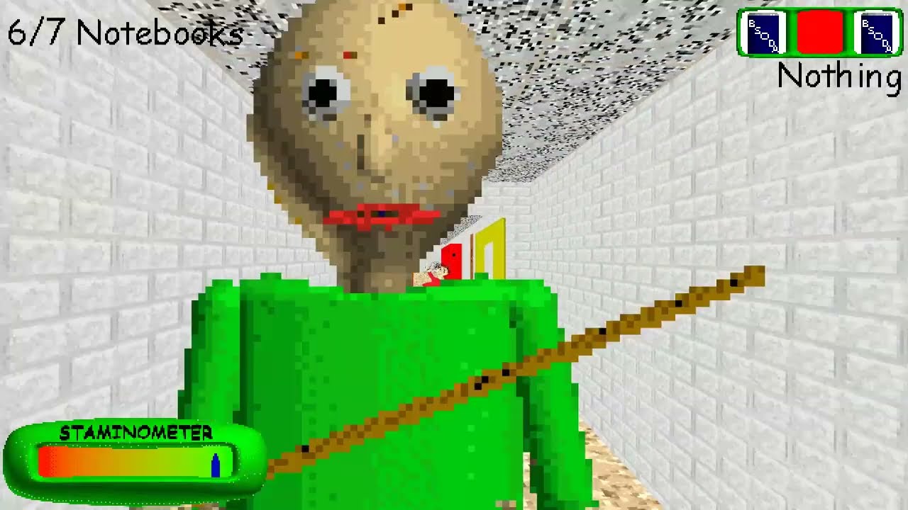 Baldi's Basics Classic Remastered jumpscares