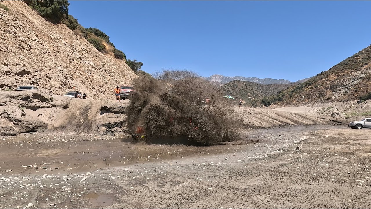 Azusa Canyon Shenanigans (Rope gets torn while pulling!) 8/6/23