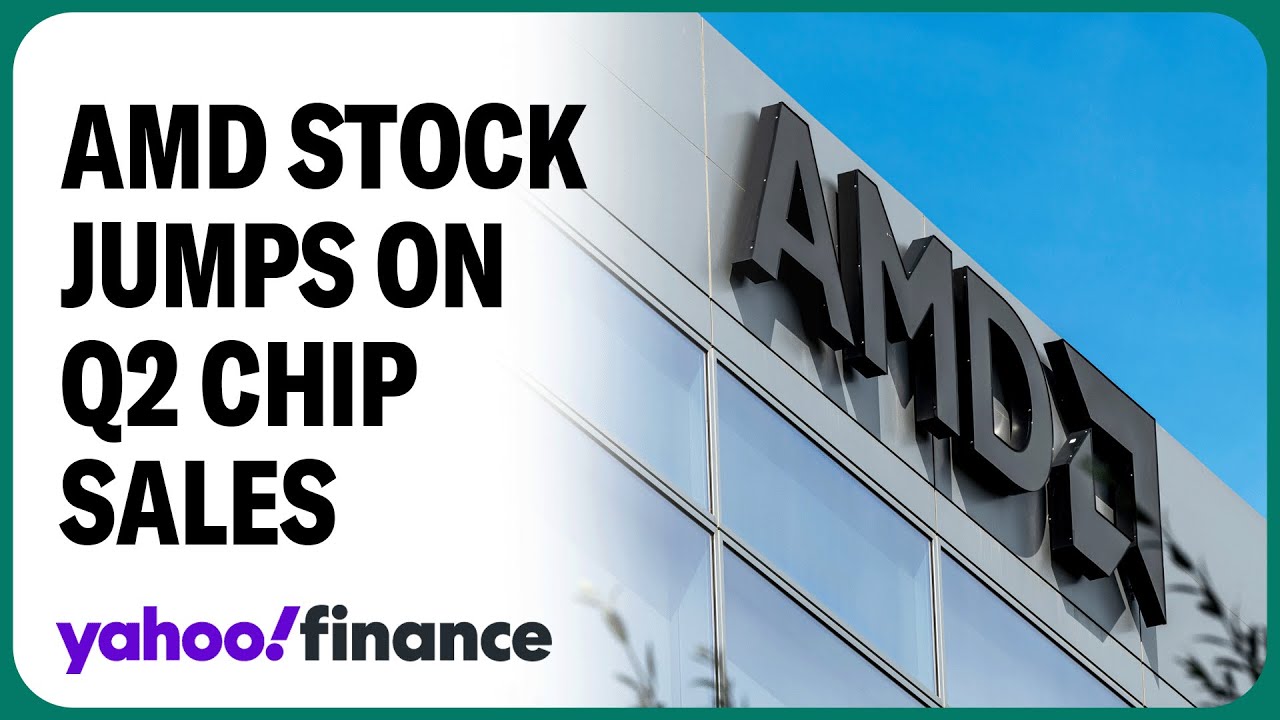 AMD earnings: Stock jump fueled by AI chip sales in Q2