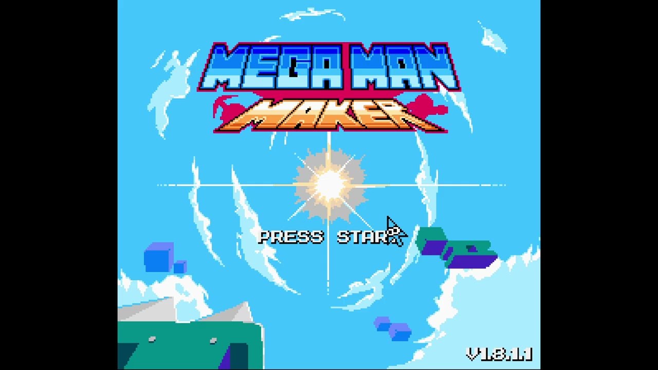 Mega Man Maker - Rockman CX Remake (1/14) -  Intro Stage