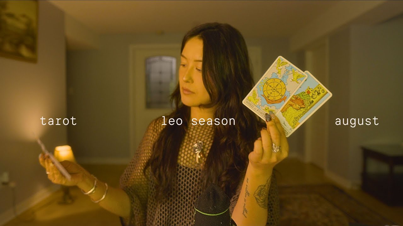 asmr tarot 🦁💛 pick a card for august & leo season (TIMELESS energy predictions)