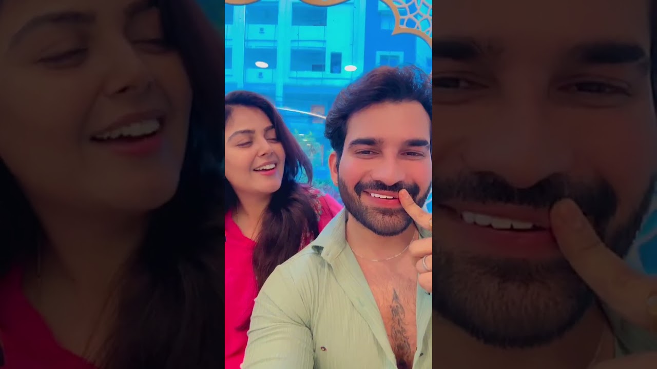After a long time akhinal live together ❤#akhinal# akhil monal latest live video #Akhilsarthak💙