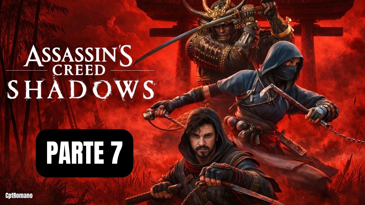 AC Shadows! Bora de samurai ou ninja? #shortslive