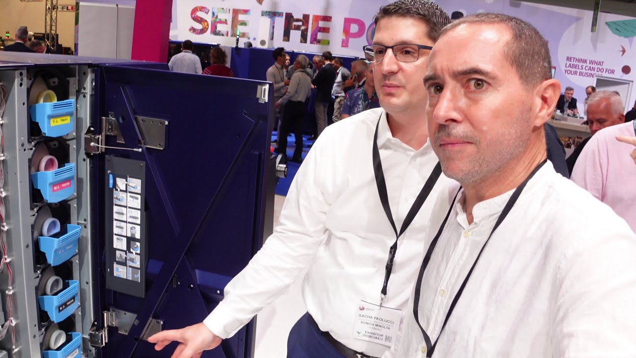 Konica Minolta adds virtual approval and unusual die-cutting for fully digital label production