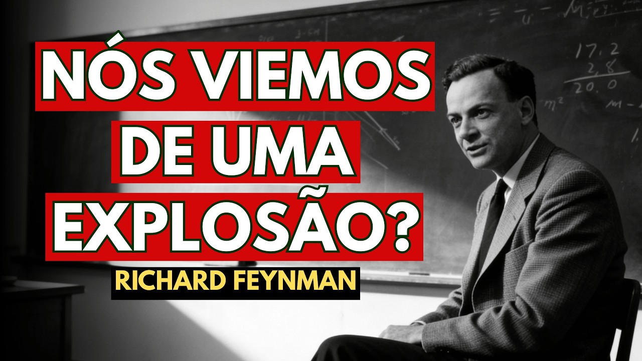 De Onde Você REALMENTE Veio?  A Resposta de Feynman É Mais ASSUSTADORA Do Que Você Imagina