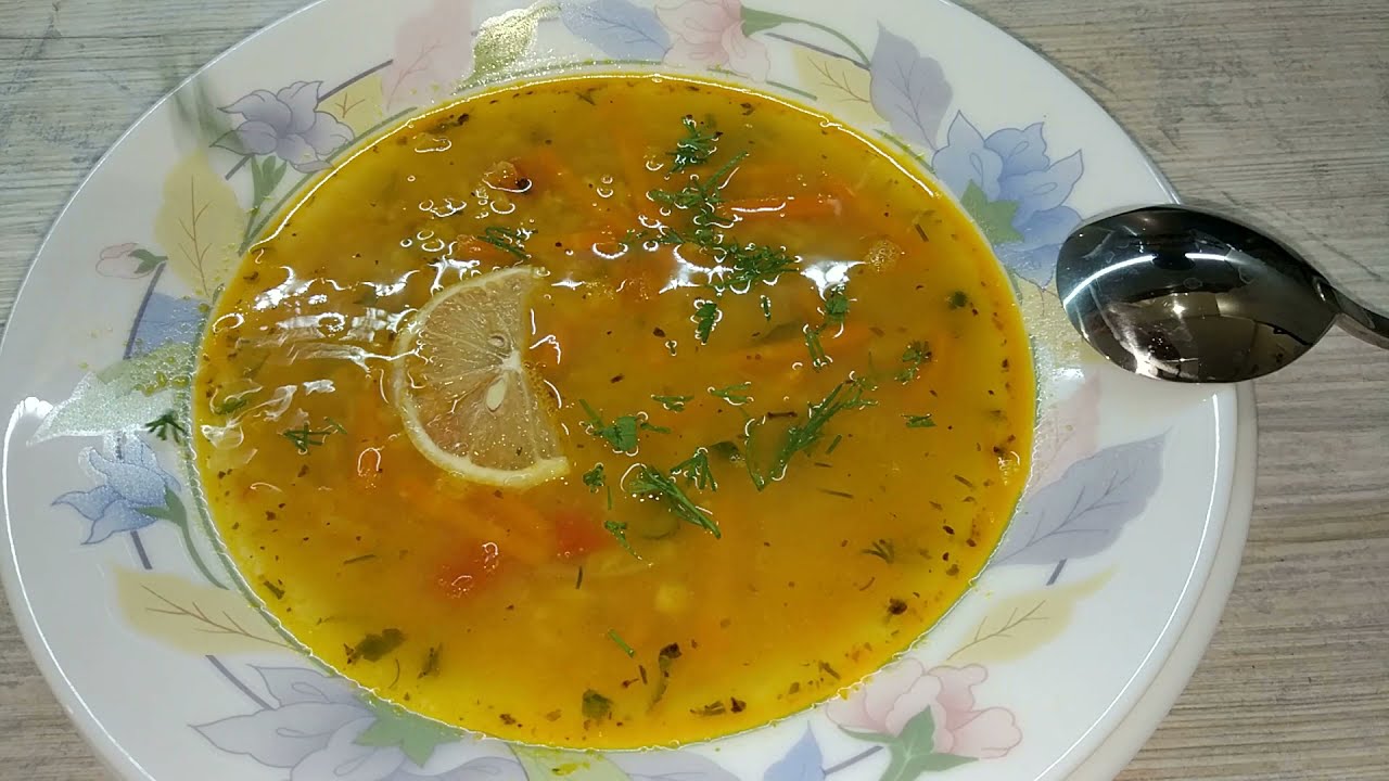 Быстрый и вкуснейший чечевичный суп.