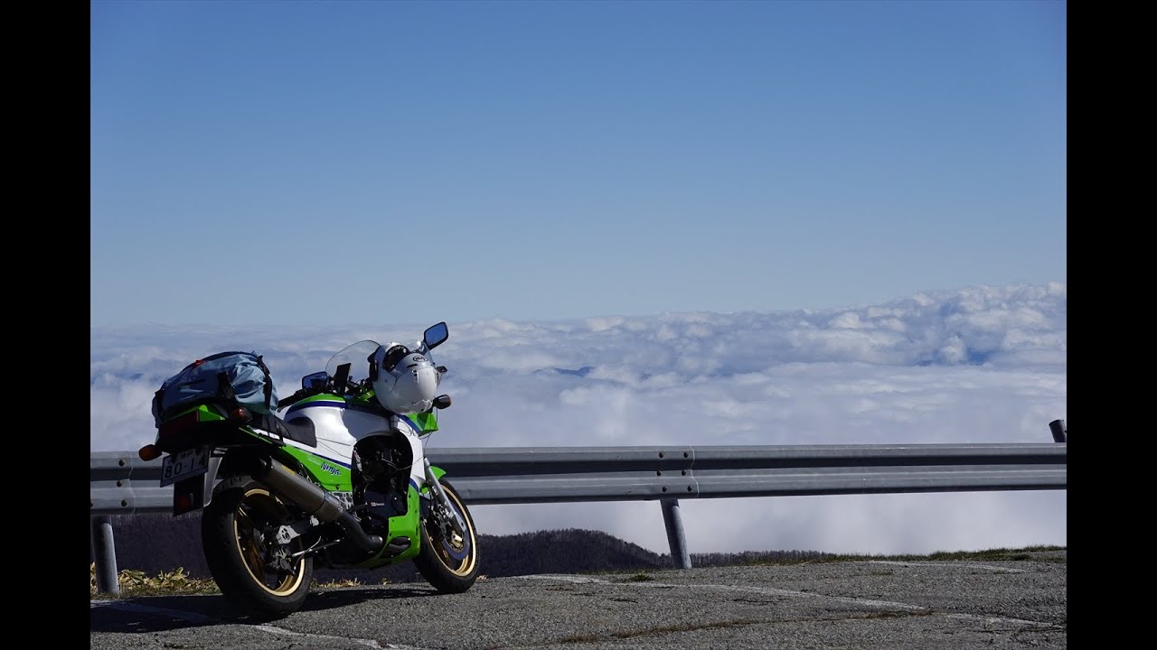 感動と興奮の絶景が待っていた‥長野旅23 2024/4のGPZ900R