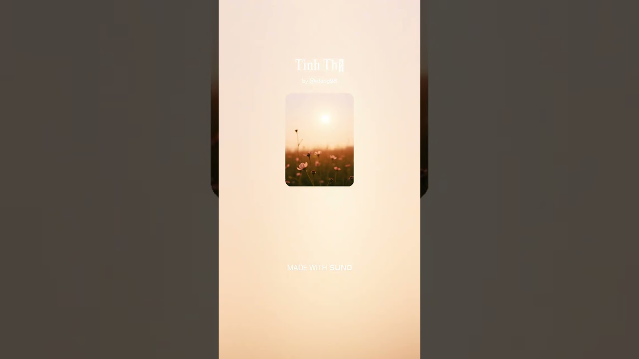 Tình Thơ Ai Music #viralvideo #vietnamesemusic #aimusic  #indiepop #nhacviet #kdang98 #aisongs