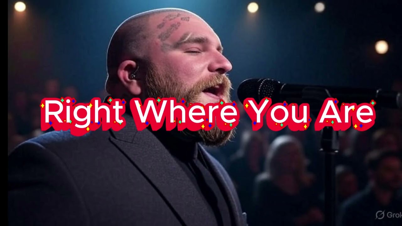 Teddy Swims Style | Right Where You Are – Deep Soul Worship | Christian Chants