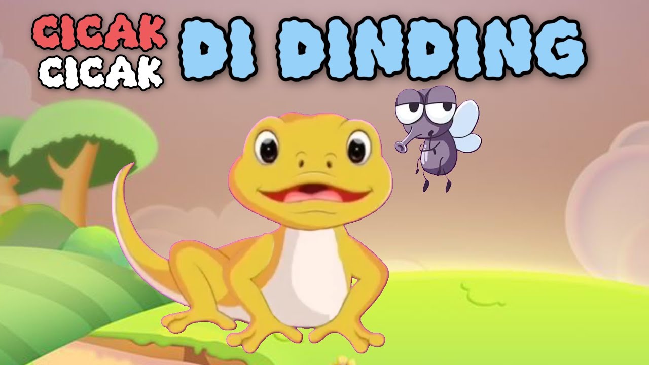 🦎 Cicak-Cicak di Dinding - Lagu Anak Lucu & Edukatif 2025 | Lagu Hewan Anak Indonesia | Atha Kids 