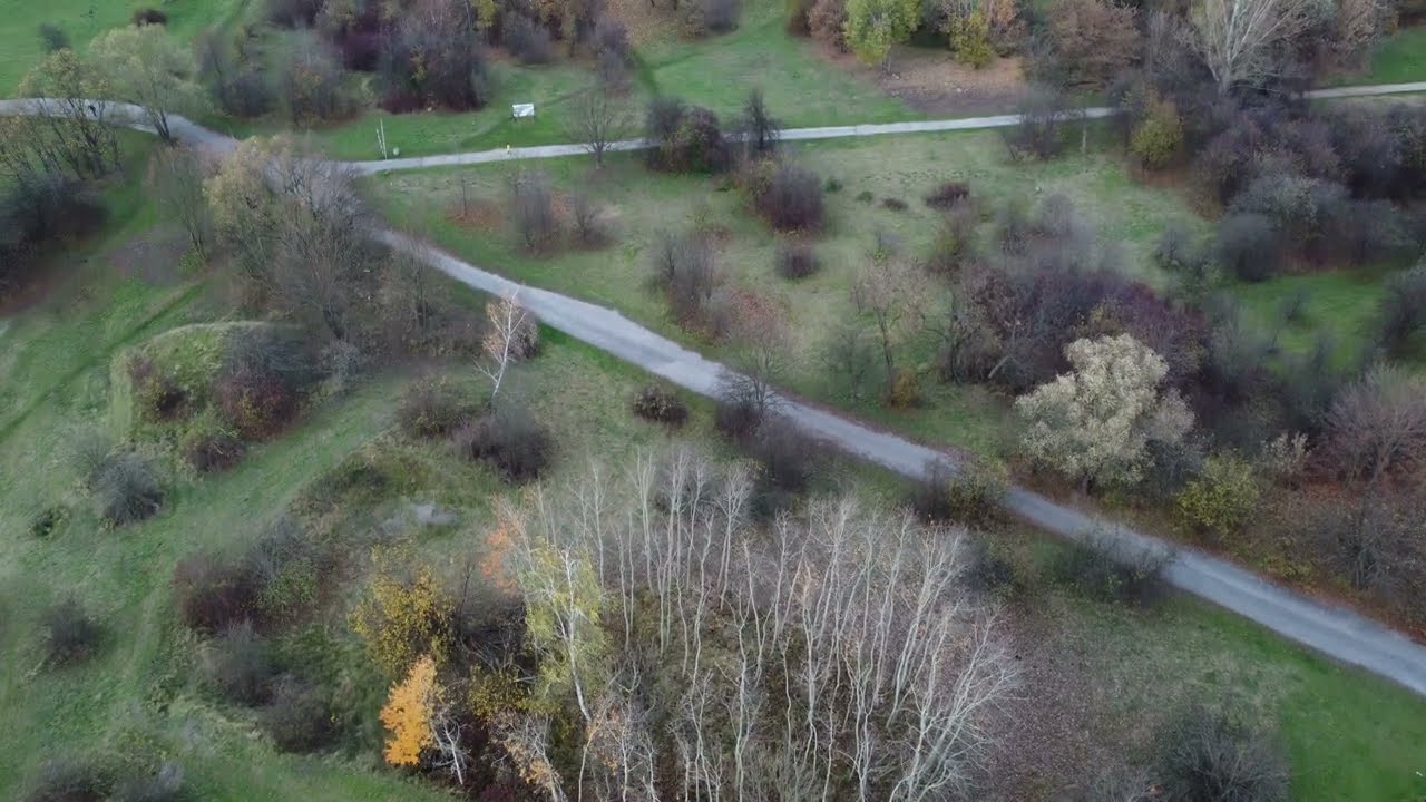 Kraków dzielnica Podgórze Duchackie oraz galeria Bonarka z lotu ptaka DJI Mini 2 - 2.11.2022