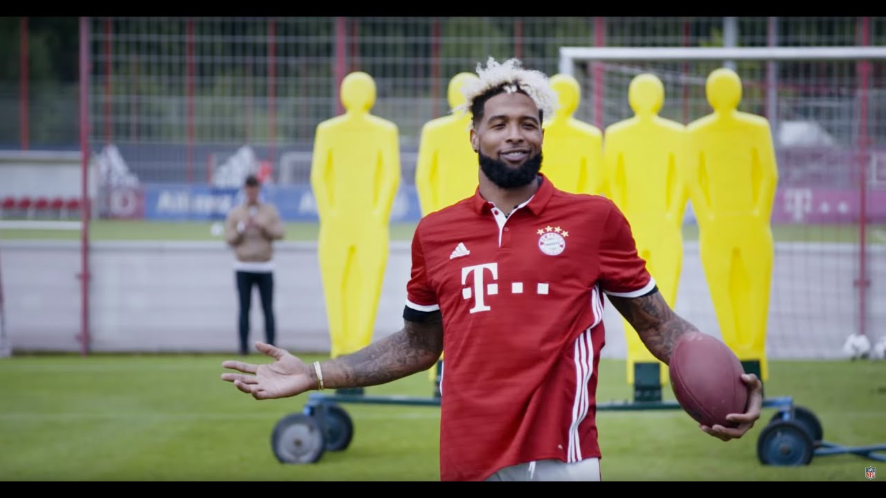 Odell Beckham Jr. is Kickin&rsquo; it with Bayern Munich | OBJ Going Global | NFL