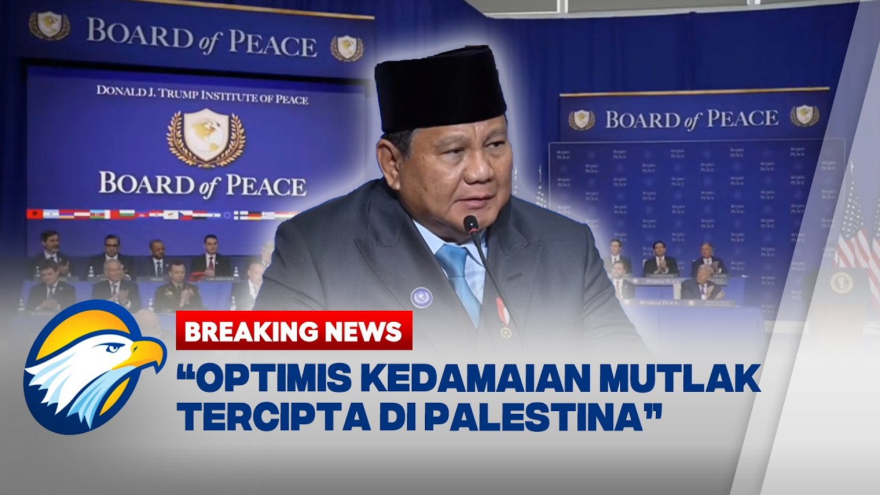 [FULL] Pidato Presiden Prabowo di Board of Peace: Optimis dengan Kepemimpinan Donald Trump