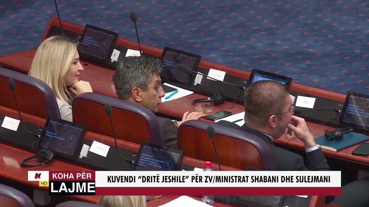 KUVENDI DHA ''DRITË JESHILE'' PËR ZV/MINISTRAT SHABANI DHE SULEJMANI