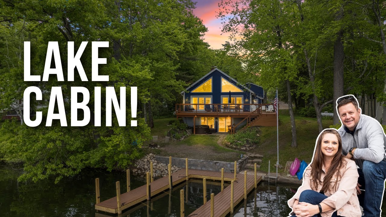 Designer Lakefront Cabin in the heart of the Adirondacks | INCREDIBLE lake views!!