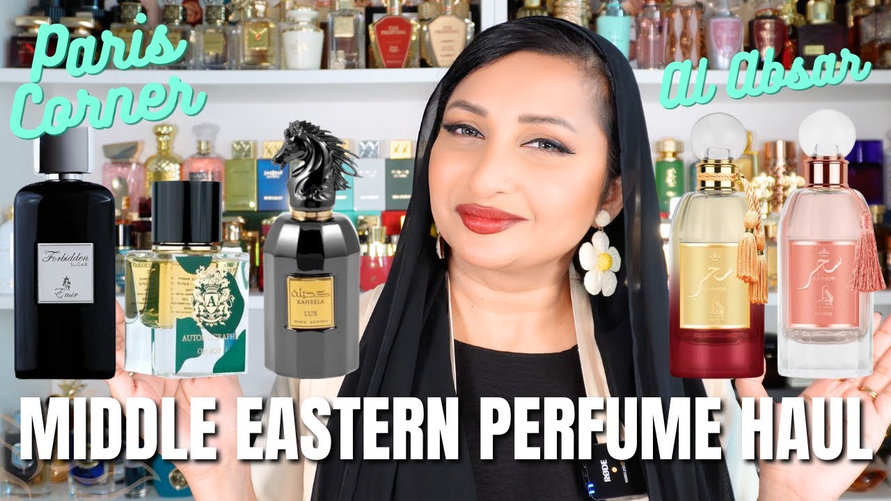 MIDDLE EASTERN PERFUME HAUL | Forbidden Sugar, Oh Boy!, Kaheela Lux, Al Absar Saher, Saher Rose